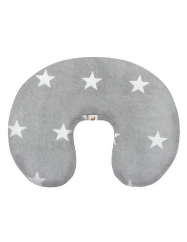 Funda para Cojín de Lactancia - Súper Suave - Estrellas Oxford