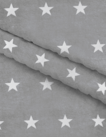 Funda para Cojín de Lactancia - Súper Suave - Estrellas Oxford