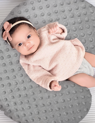 Cojín de Lactancia Gris - Súper Suave