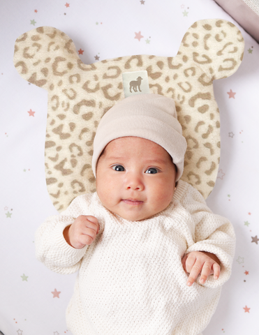 Almohada Moldeadora para Cabeza Plana - Manchitas