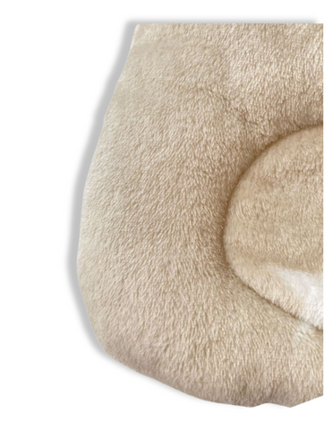 Almohada Moldeadora para Cabeza Plana - Estrellas Beige