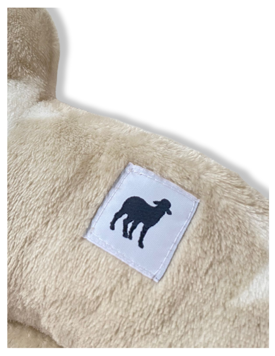 Almohada Moldeadora para Cabeza Plana - Estrellas Beige