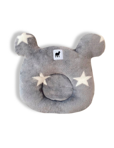 Almohada Moldeadora para Cabeza Plana - Estrellas Oxford