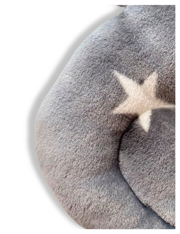 Almohada Moldeadora para Cabeza Plana - Estrellas Oxford