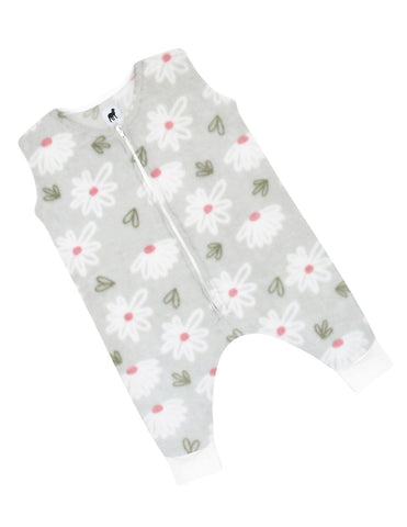 Saquito para Dormir para bebés con abertura para pies - Florecitas