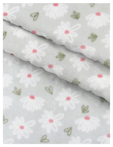 Saquito para Dormir para bebés con abertura para pies - Florecitas