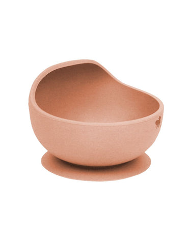 Bowl de Silicón Adherible con Succión - Arena