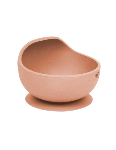 Bowl de Silicón Adherible con Succión - Arena