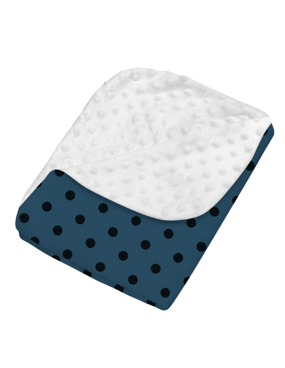 Cobija para Cuna Dots Azul