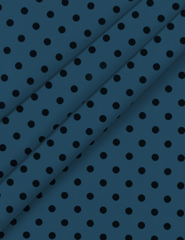 Cobija para Cama Cuna Dots Azul