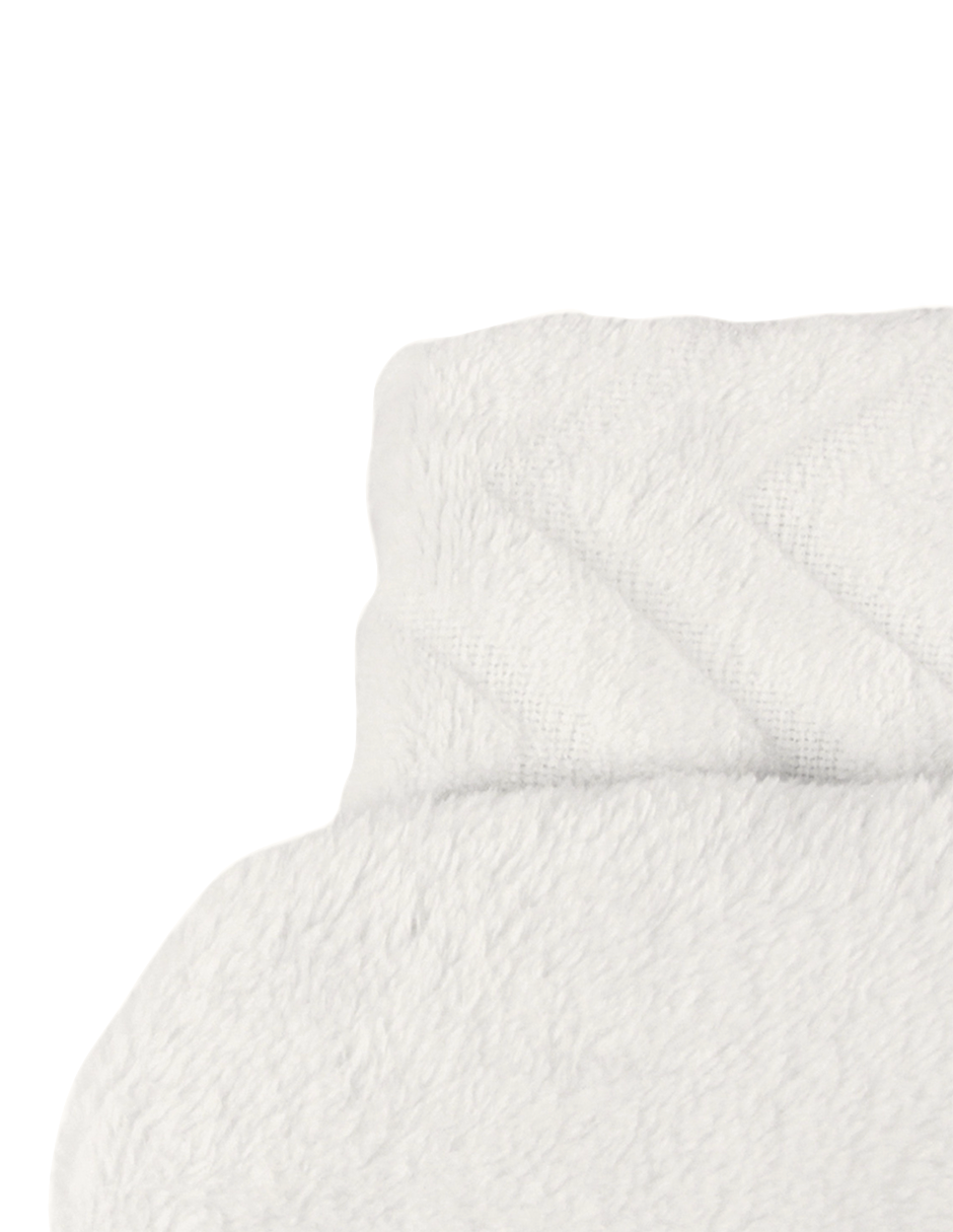 Cobija para Cuna Súper Suave - Zig Zag Blanco