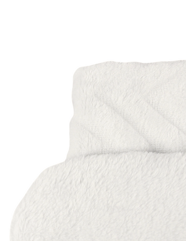 Cobija para Cuna Súper Suave - Zig Zag Blanco