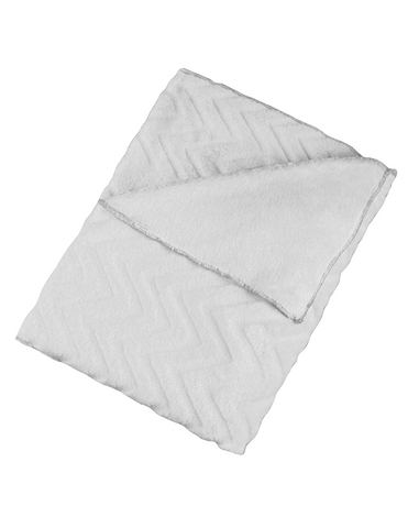 Cobija para Cuna Súper Suave - Zig Zag Gris