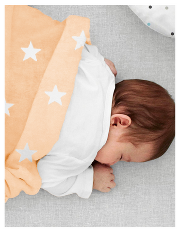 Cobijita para Bebé Súper Suave - Estrellas Peach