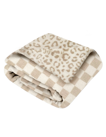 Frazada para Bebé Súper Suave - Manchitas / Cuadritos