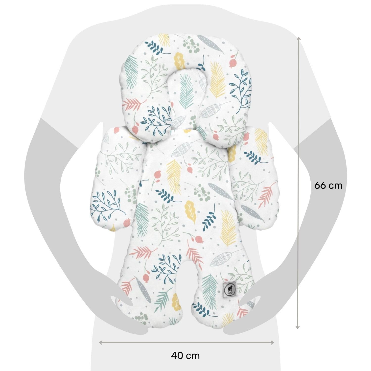 Cojín Posicionador para Porta Bebé - Flores