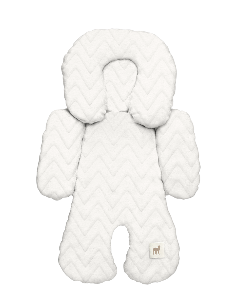 Cojín Posicionador para Porta Bebé Zig Zag Off-White