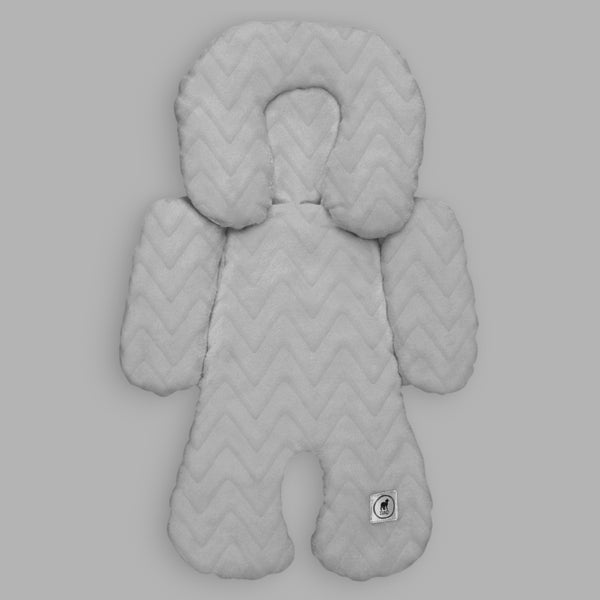 Cojín Posicionador para Porta Bebé Zig Zag Gris