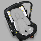 Cojín Posicionador para Porta Bebé Zig Zag Gris