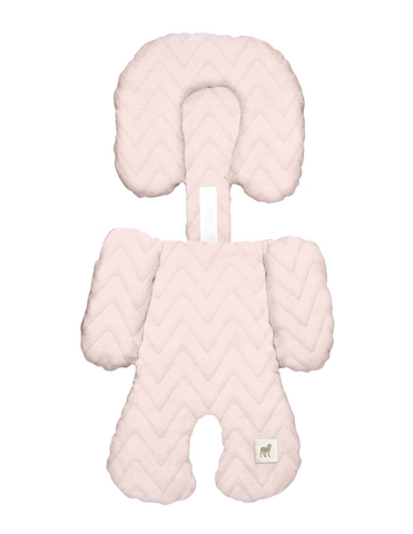 Cojín Posicionador para Porta Bebé Zig Zag Rosa