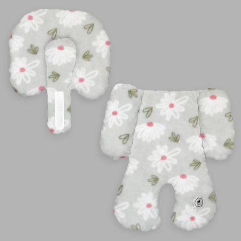 Cojín Posicionador para Porta Bebé - Florecitas