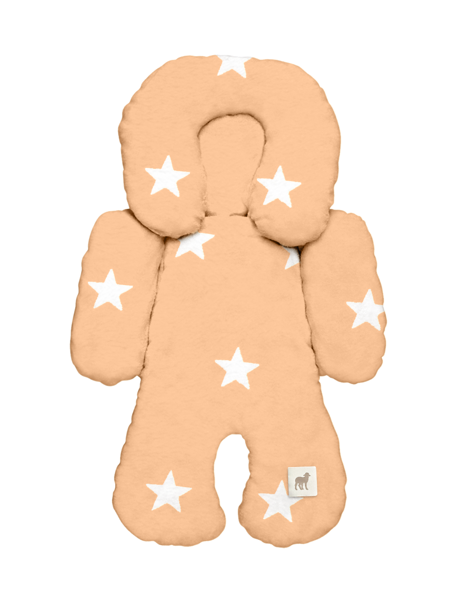 Cojín Posicionador para Porta Bebé - Estrellas Peach