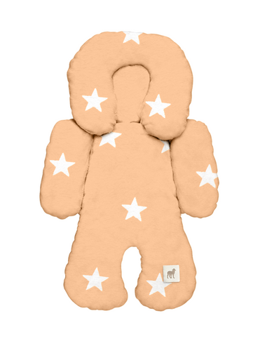 Cojín Posicionador para Porta Bebé - Estrellas Peach