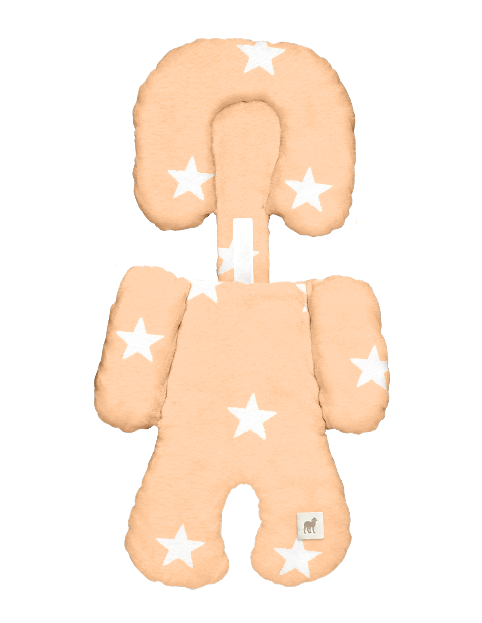 Cojín Posicionador para Porta Bebé - Estrellas Peach