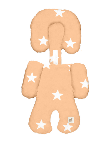 Cojín Posicionador para Porta Bebé - Estrellas Peach