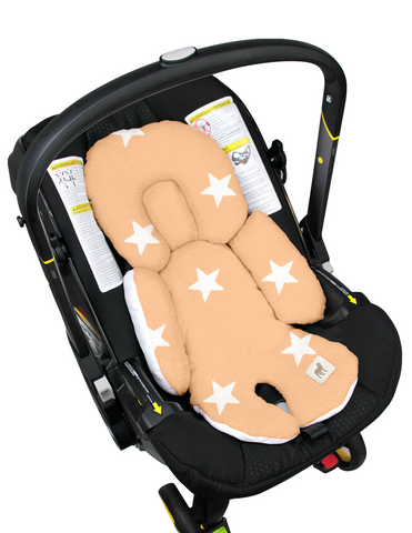 Cojín Posicionador para Porta Bebé - Estrellas Peach