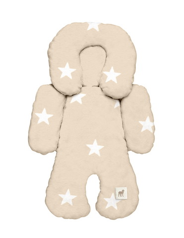 Cojín Posicionador para Porta Bebé - Estrellas Beige