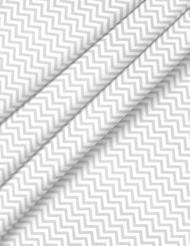 Cobijita para Bebé Chevron Gris / Blanco