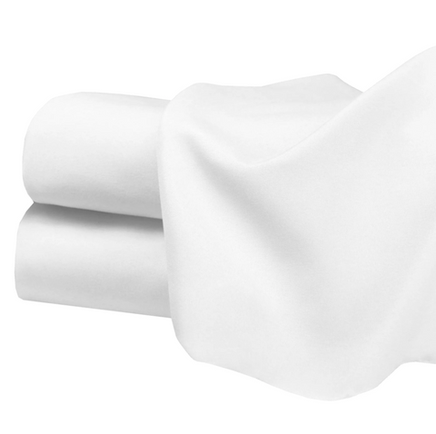 Juego de Sábanas de 3 Piezas para Cuna Viajera - Blanco
