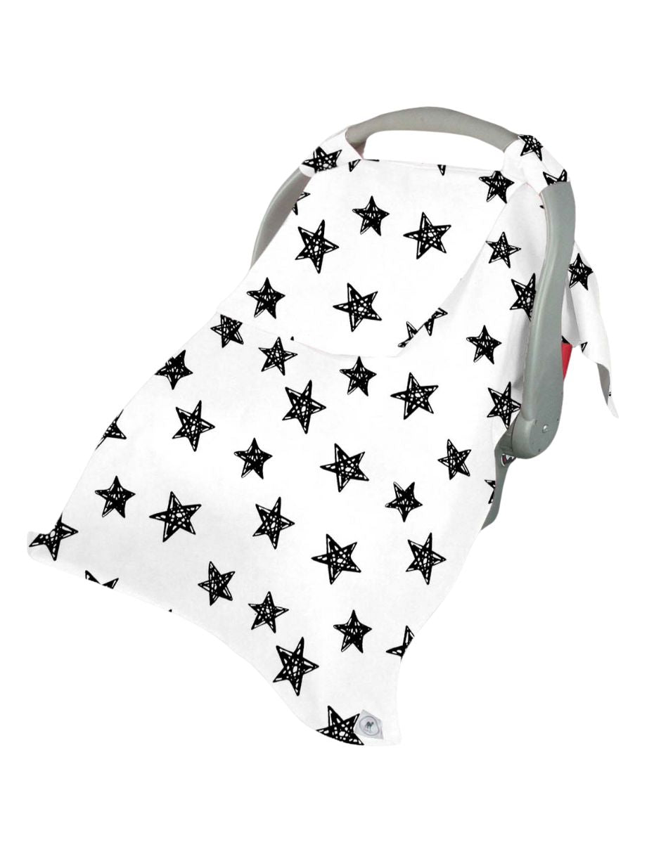 Cubre Portabebé Estrellas Rellenas