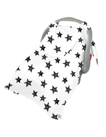Cubre Portabebé Estrellas Rellenas