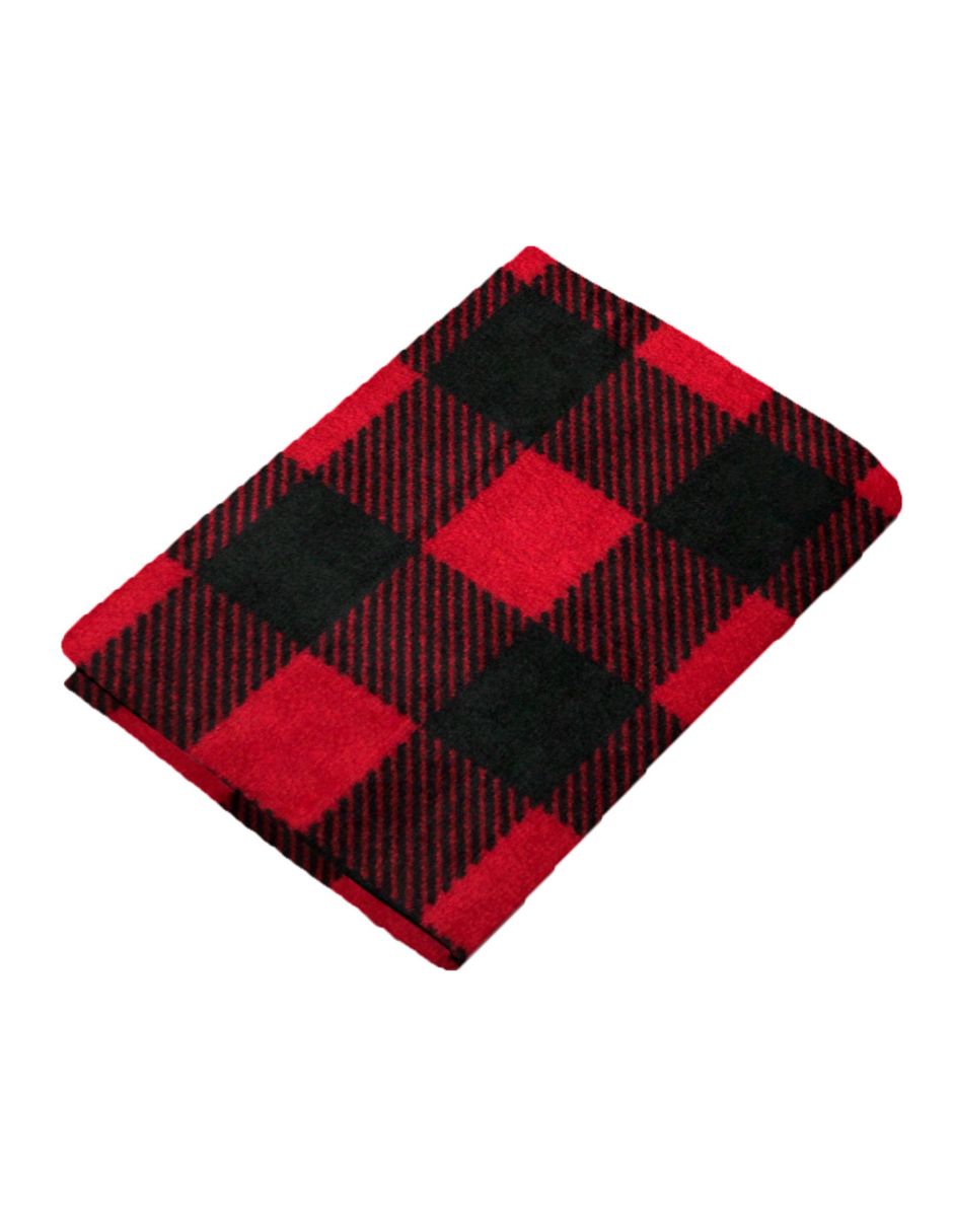 Sábana de Cajón para Cuna Súper Suave - Gingham Rojo