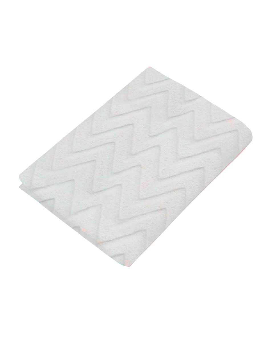 Sábana de Cajón Súper Suave - Zig Zag Gris Claro