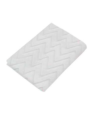 Sábana de cajón para Colecho/Corral (74x110) - Súper Suave - Zig Zag Gris Claro
