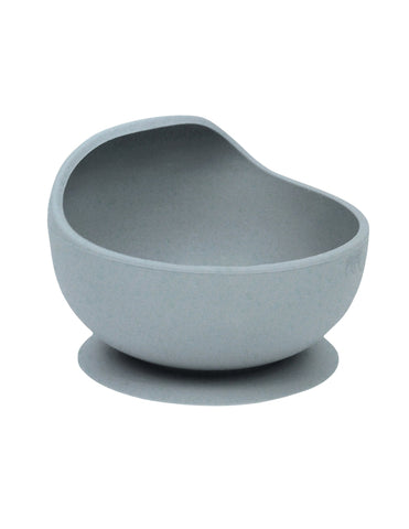 Bowl de Silicón Adherible con Succión - Azul