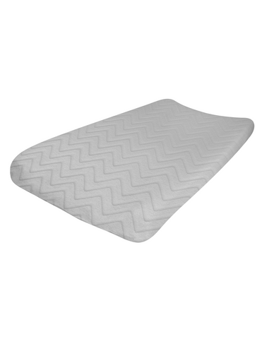 Funda para Cambiador Súper Suave - Zig Zag Gris