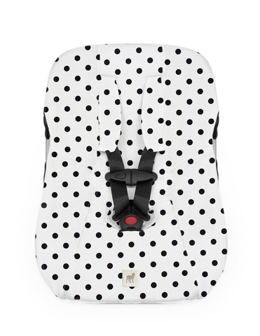 Funda Protectora para Portabebé Dots Blanco