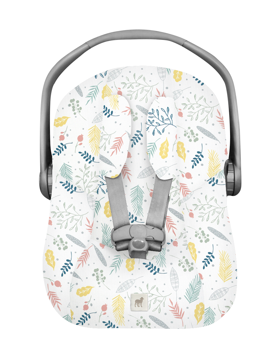 Funda protectora para portabebé Flores