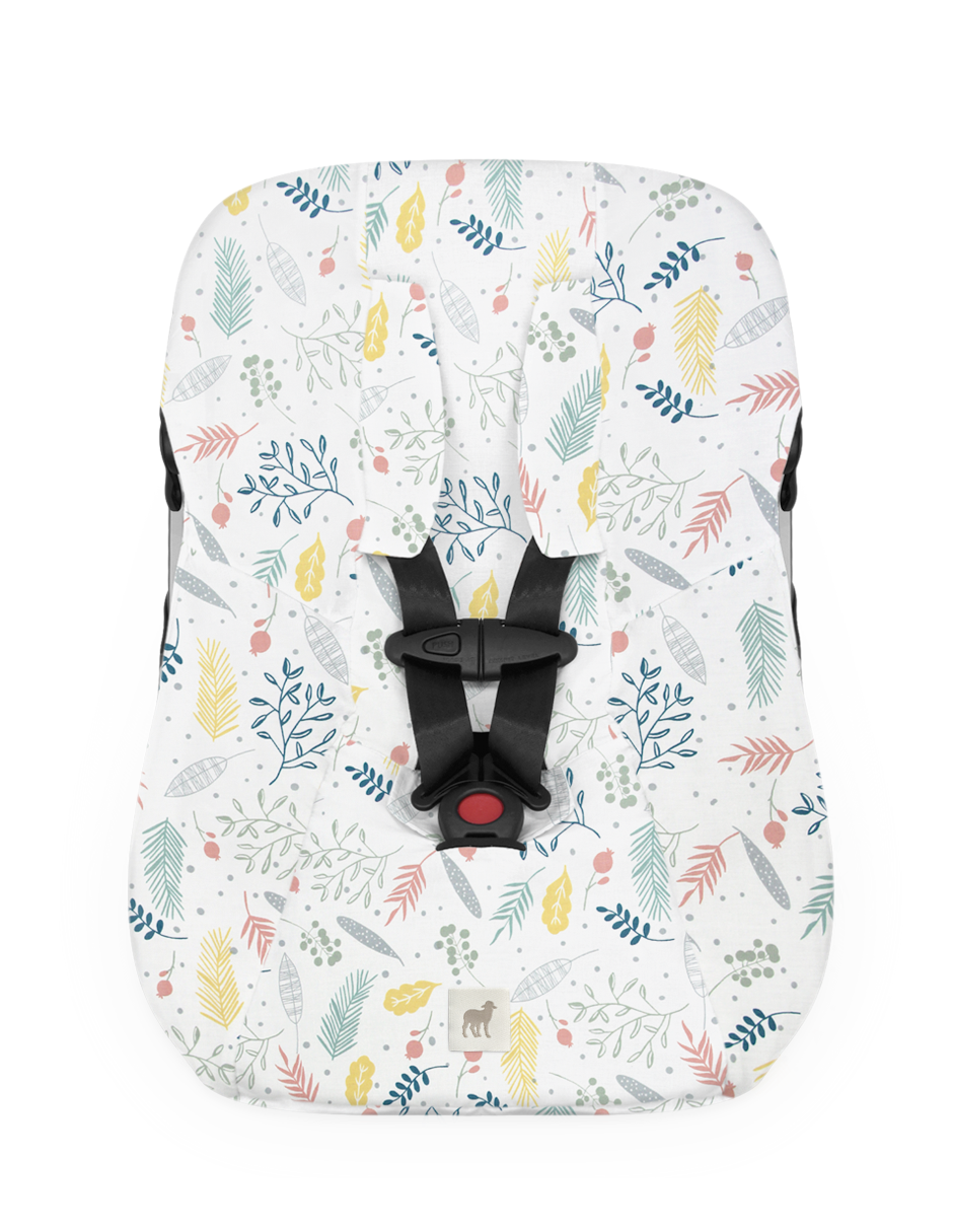 Funda protectora para portabebé Flores