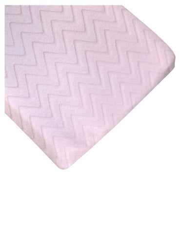Funda para Cambiador Súper Suave - Zig Zag Rosa