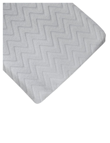 Funda para Cambiador Súper Suave - Zig Zag Gris
