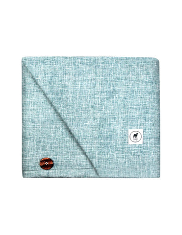 Funda para Edredón (Duvet) y Funda para Almohada para Cama Individual - Azul