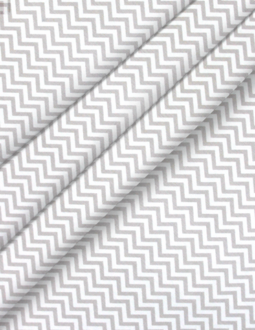 Juego para Cuna - 3 piezas - Chevron Gris