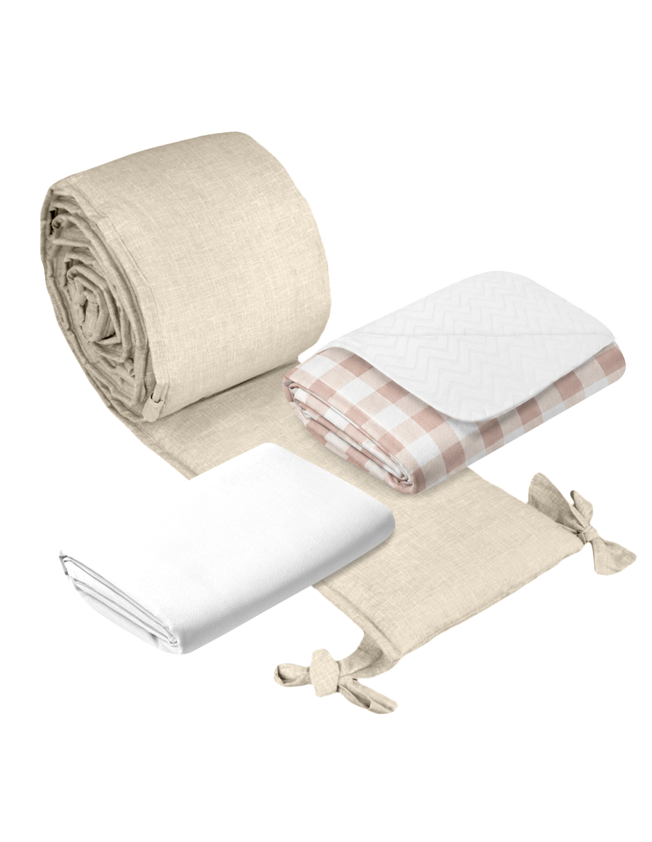 Juego para Cuna - 3 piezas - Gingham