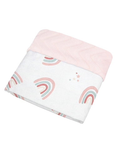 Juego de Blancos para Mini Colecho (50x90) - 4 piezas - Arcoiris Love