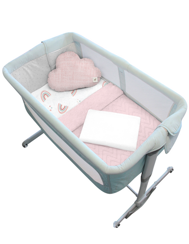 Juego de Blancos para Colecho / Corral (74x110) - 4 piezas - Arcoiris Love